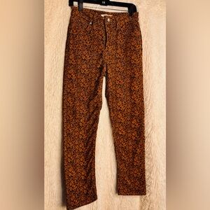 Levi’s Leopard Print Wedgie Fit Jeans – Rare Find!